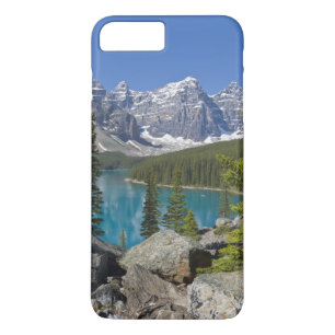 Coque iPhone 8 Plus/7 Plus Lac Moraine, Rocheuses canadiennes, Alberta, Canad
