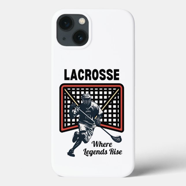 Coques Case-Mate iPhone Lacrosse : Là où les légendes montent (Verso)
