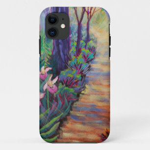 Coque iPhone 11 Lady Slippers on the Path