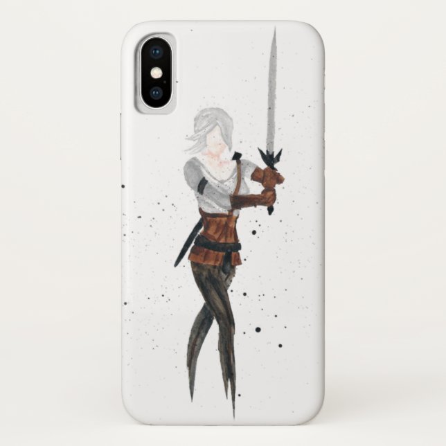 Coques Case-Mate iPhone L'affaire du téléphone Witcher Ciri (Dos)