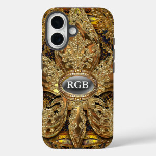 Coques iPhone 16 Lafleurette Monogramme Élégante fille