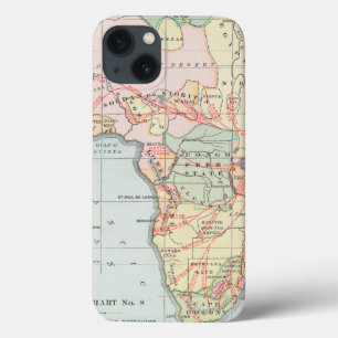 ETUI iPhone Case-Mate L'AFRIQUE : CARTE, 1894