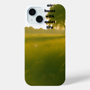 Coque Pour iPhone 15 L'air bouillonne dans une vie tranquille
