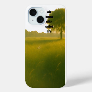 Coque Pour iPhone 15 L'air bouillonne dans une vie tranquille