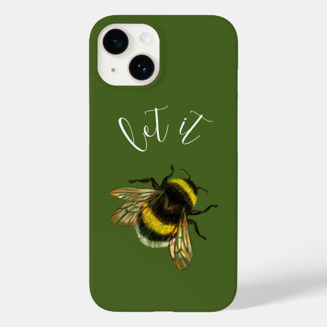 Coques Case-Mate iPhone Laisse-le tomber, bourdon (Verso)