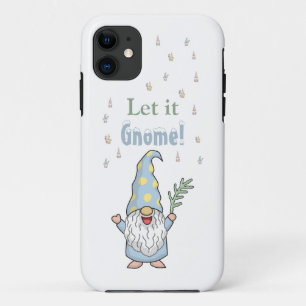 Case-Mate iPhone Case Laissez-le Gnome Neige mignon hiver moderne