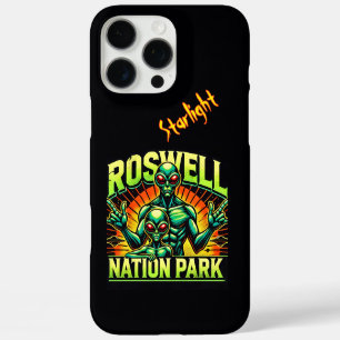 Coques iPhone 16 Pro Max L'Alien de Roswell Encounter Park attend !