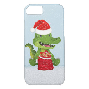 Case-Mate iPhone Case l'alligator de Noël Père Noël