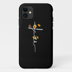 Case-Mate iPhone Case L'Amour de Jésus  Foi Croix chrétienne Fleurs de