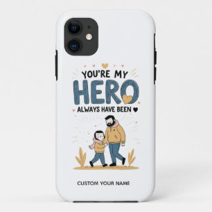 Case-Mate iPhone Case L'amour de poche – Tu es mon héros” PAPA