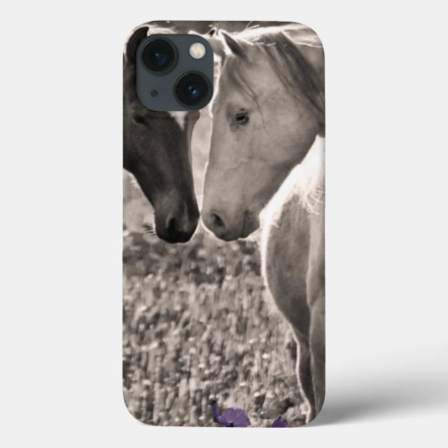 Coques Case-Mate iPhone L'amour du cheval (Verso)