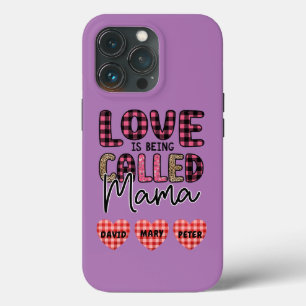 Case-Mate iPhone Case L'amour est appelé maman, personnalisable maman ca