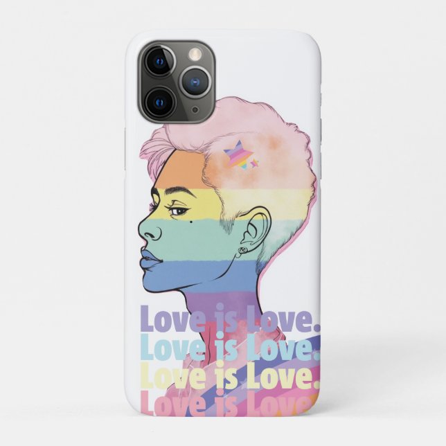 Coques Case-Mate iPhone L'amour est l'amour (Dos)