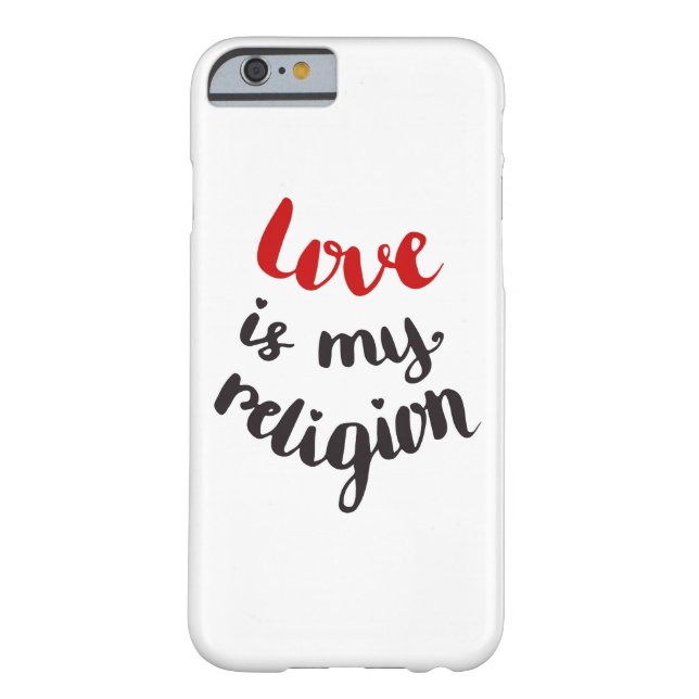 Coques Case-Mate iPhone L'amour est ma religion (Dos)