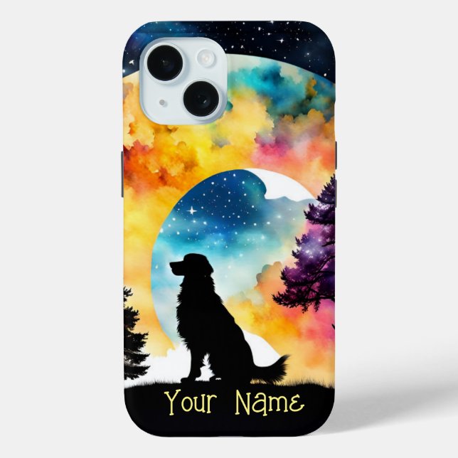 Coques Case-Mate iPhone L'amour est un chien qui t'attend (Verso)