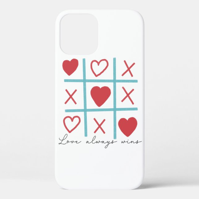 Coques Case-Mate iPhone L'amour gagne toujours (Verso)