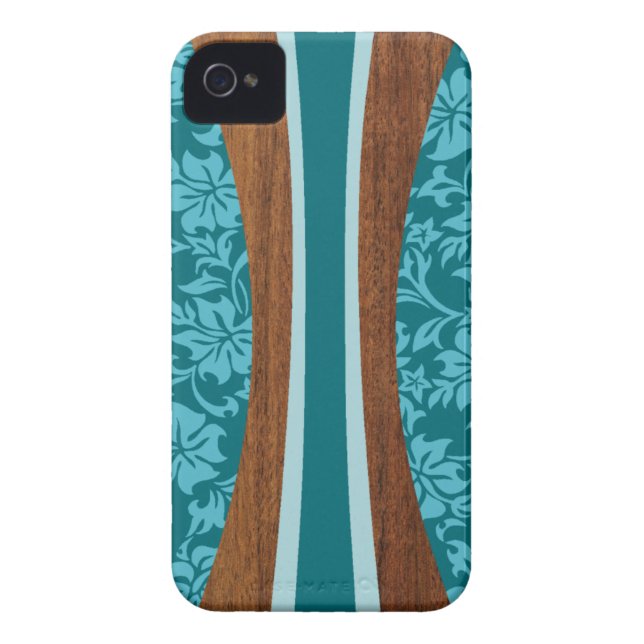 Coques Case-Mate iPhone Laniakea Hawaiian Surfboard iPhone 4 cas (Dos)
