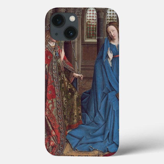 Coques Case-Mate iPhone L'Annonciation, ch. 1434-36 (huile sur toile) (Verso)