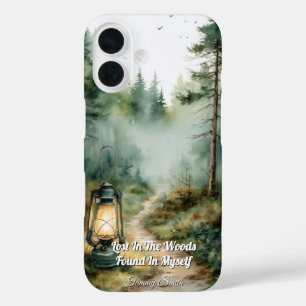 Coques iPhone 16 Lanterne Forestière Mystique - Esthétique Vintage