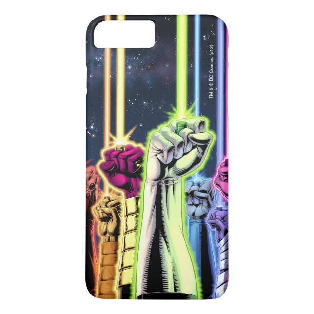 Coques Case-Mate iPhone Lanterne verte - Mains dans l'air (Dos)