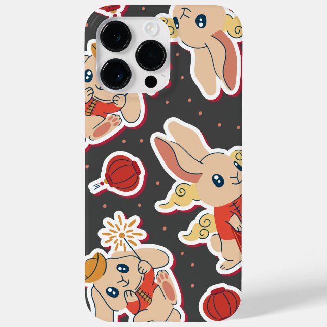 Coques Case-Mate iPhone Lapin chinois - Animaux zodiaques (Verso)