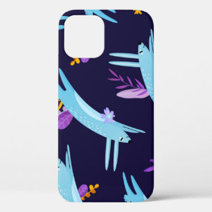 Case-Mate iPhone Case lapin de caricature, motif sans soudure.