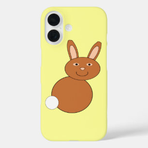 Coques iPhone 16 Lapin de Pâques heureux