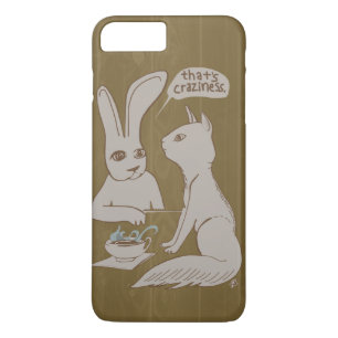 Coque iPhone 8 Plus/7 Plus Lapin/folie de bavardage