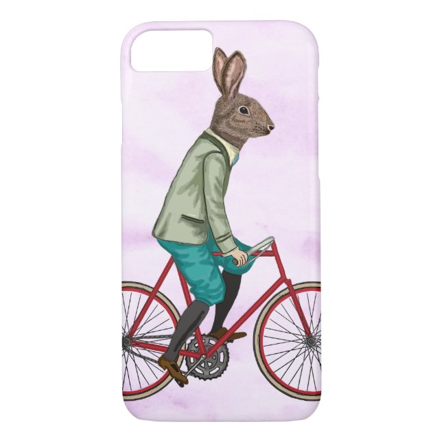 Coques Case-Mate iPhone Lapin Sur Vélo 3 (Dos)