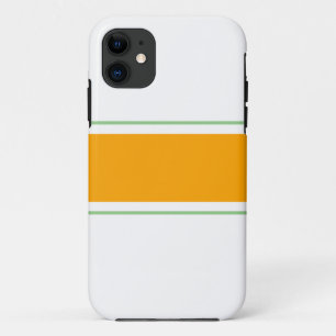 Case-Mate iPhone Case Large Sage Jaune Doré Sur Blancs
