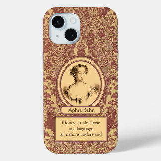 Coque Pour iPhone 15 L'argent d'Aphra Behn