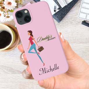 Case-Mate iPhone Case L'argent de papa, mignonne & sassy adolescente fil