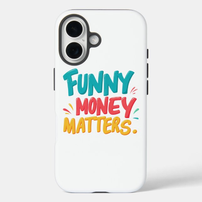 Coques Case-Mate iPhone L'argent drôle compte (Verso)