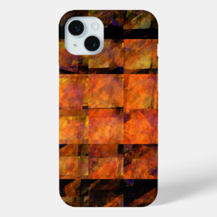 Coque iPhone 15 Mini L'art Abstrait au mur