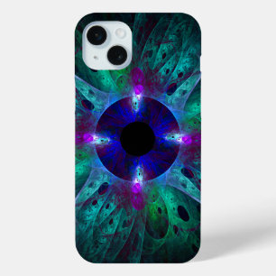 Coque iPhone 15 Mini L'Art Abstrait de l'Œil