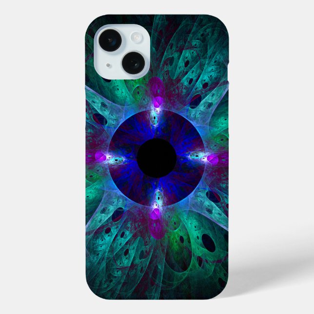 Coques Case-Mate iPhone L'Art Abstrait de l'Œil (Verso)
