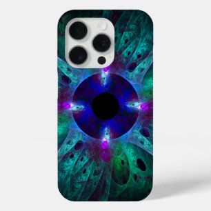 Coque iPhone 15 Pro L'art Abstrait des yeux