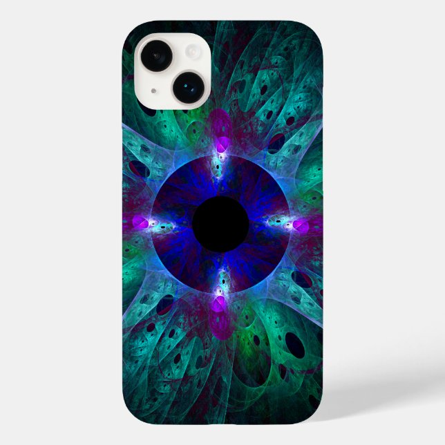 Coques Case-Mate iPhone L'art Abstrait des yeux (Verso)