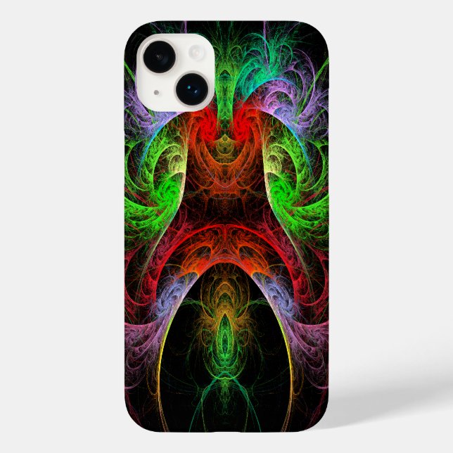 Coques Case-Mate iPhone L'art Abstrait du Carnaval (Verso)