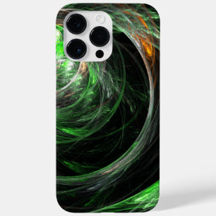 Coque Pour Pour iPhone 14 Pro Max L'art Abstrait vert du monde entier