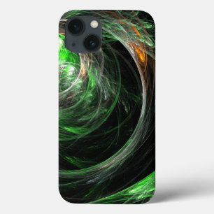 Case-Mate iPhone Case L'art Abstrait vert du monde entier