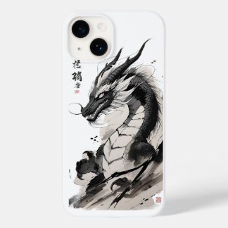 Coque Pour iPhone 14 L'art dragon chinois | Illustration mythique de la