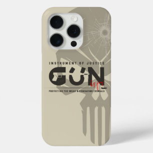 Coque iPhone 15 Pro L'art du monogramme de pistolet