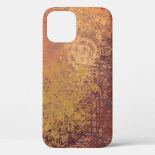 Case-Mate iPhone Case L'art fait à la main. La texture colorée. OEuvre d
