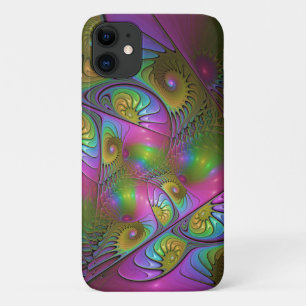Case-Mate iPhone Case L'art fractal abstrait trippy lumineux coloré