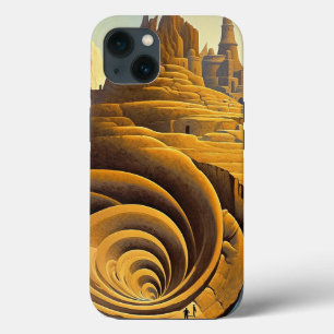 Case-Mate iPhone Case L'art Imaginaire de Surreal Mountain City