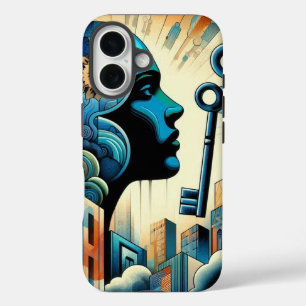 Coques iPhone 16 L'art mental surréaliste