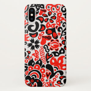 Case-Mate iPhone Case L'art populaire ukrainien motif floral abstact