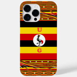Coques Pour iPhone L'Art Vibrant Ouganda Inspiré Du Drapeau