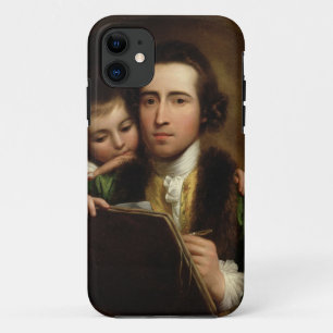 Coques Pour iPhone L'artiste et son Raphael de fils, c.1773 (l'huile